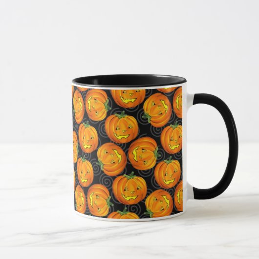 Mok Halloween Pumpkin Pattern (Rechts)