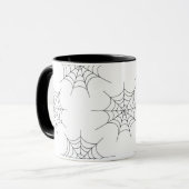 Mok Halloween Spider Web Pattern (Voorkant links)