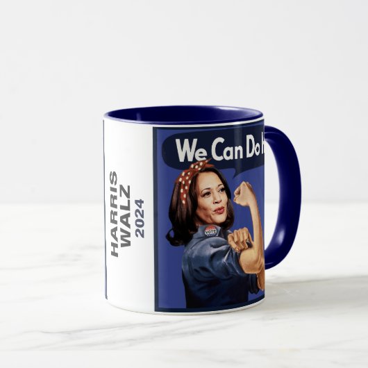 MOK - HARRIS WALZ 2024 - We Can Do It (Voorkant rechts)