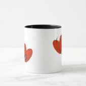 Mok hart en stethoscoop (Midden)