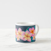 Mok Hawaiian Sunrise Plumeria Espresso (Voorkant rechts)