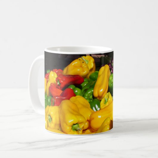 Mok - Helderkleurige Vegitables (Voorkant links)