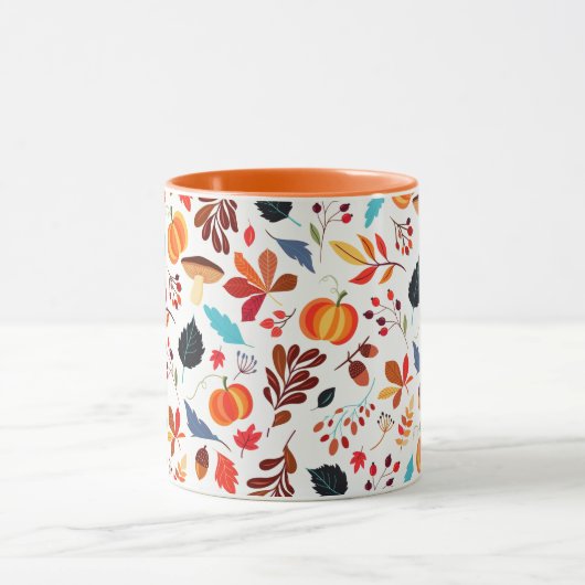 Mok herfstpatroon (Midden)