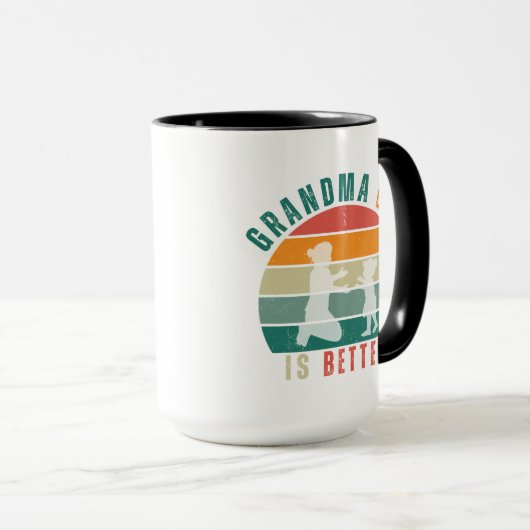 Mok: het leven van oma is beter mok (Voorkant rechts)