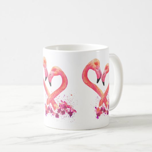 Mok - het Ontwerp van Flamingo (Voorkant rechts)