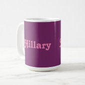 Mok Hillary (Voorkant links)