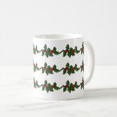Mok - Holly Leaves and Berries (Voorkant rechts)
