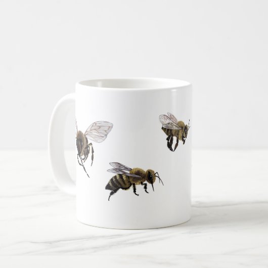 Mok honingbijen (Voorkant links)