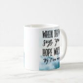 Mok Hoop fluistert, probeer het nog een keer (Voorkant rechts)