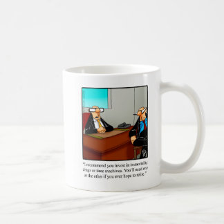 Mok Humor bij pensionering