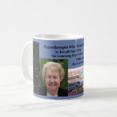 Mok: Hypnotherapeut Dolores Cannon Koffiemok (Voorkant links)