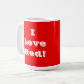 Mok I Love Red (Voorkant links)