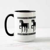 Mok ijzerpaarden (Links)