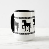 Mok ijzerpaarden (Voorkant links)