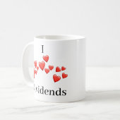 Mok - Ik hou van Dividends - veel harten (Voorkant links)