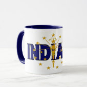 Mok Indiana Coffee (Voorkant links)