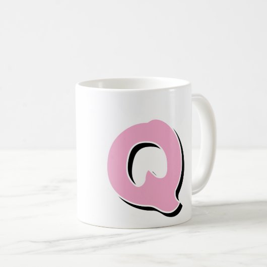 Mok initiaal (Voorkant rechts)