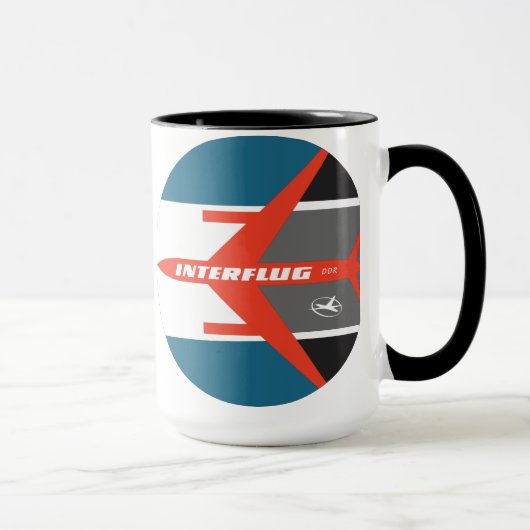 Mok Interflug Airlines (later ontwerp) (Rechts)