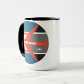 Mok Interflug Airlines (later ontwerp) (Voorkant links)
