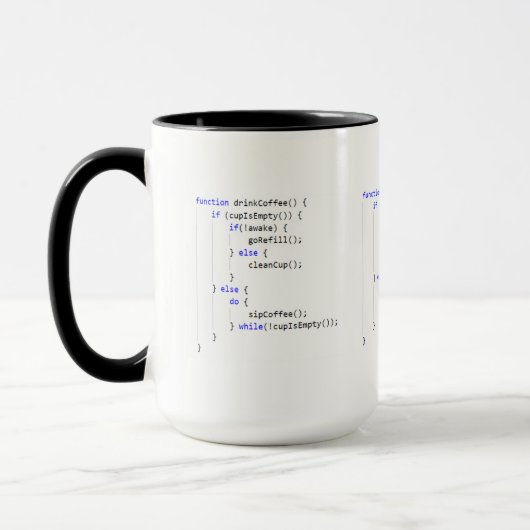 Mok JavaScript Drink Koffie (Links)