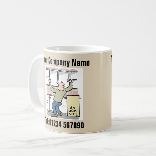 Mok Joiner & Kitchen Fitter Cartoon (Voorkant links)