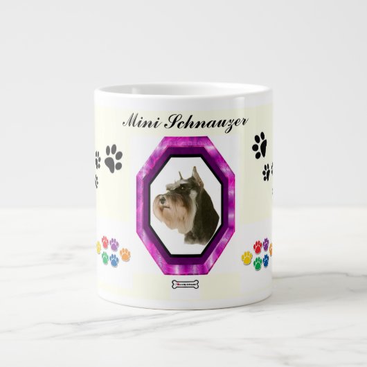 Mok Jumbo Mini Schnauzer (Voorkant)