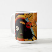 Mok Kandinsky Black en Violet (Voorkant links)