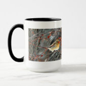 Mok - Kardinaal in sneeuw (Links)