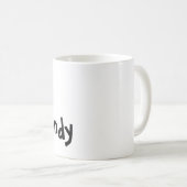 Mok - Kat letter W met naam (Voorkant rechts)