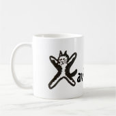 Mok - Kat Letter X met naam (Links)