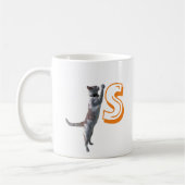 Mok - Kat met Initiaal en Naam (Links)
