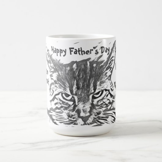 Mok Kat-Vaderdag personaliseren (Center)