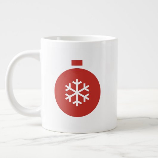 Mok kerstbal cadeau (Links)