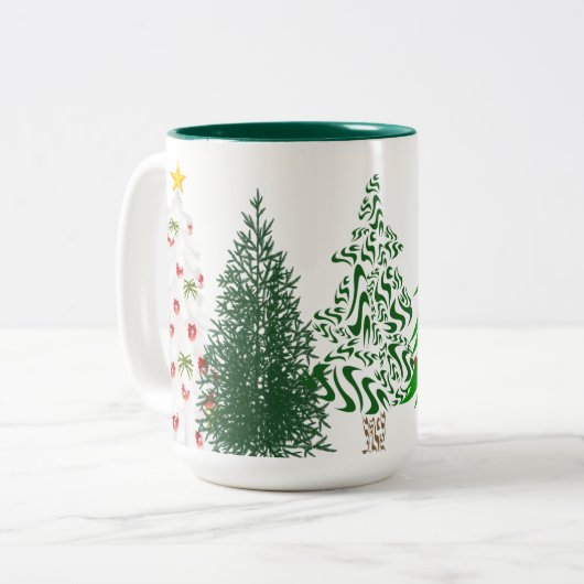 Mok kerstbomen kind (Voorkant links)