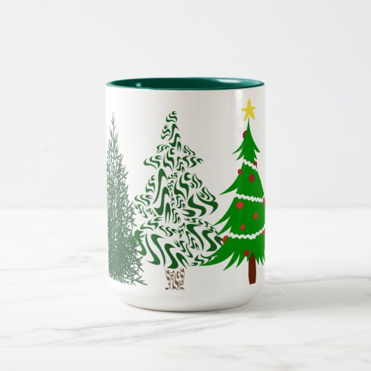 Mok kerstbomen kind (Center)