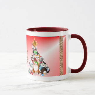 Mok kerstboom Kittens