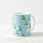 Mok kerstboom stijl (Voorkant rechts)