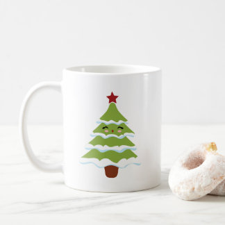 Mok kerstboomstijl Kawaii