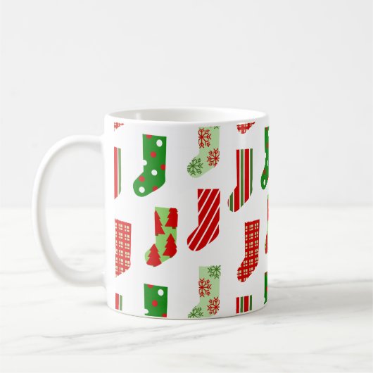 Mok kerstcadeautjes (Links)