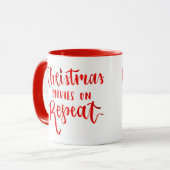 Mok kerstfilms (Voorkant links)