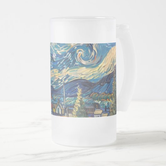 Mok kerstglas (Voorkant rechts)