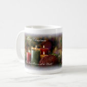 Mok kerstkaarsen (Voorkant links)