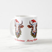 Mok kerstKoe (Voorkant links)