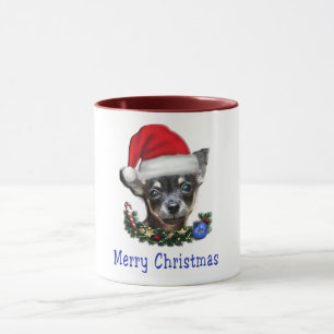 Mok kerstkoffie bij Chihuahua