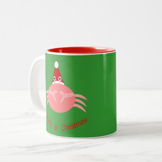 Mok kerstkrab (Voorkant links)