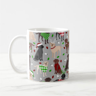 Mok kerstlabrador Retriever Koffie