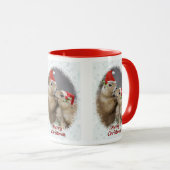 Mok kerstmis (Voorkant rechts)