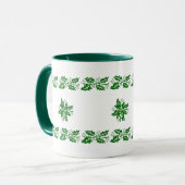 Mok - Kerstmis Holly (Voorkant links)