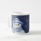 Mok kerstmis Snowman (Voorkant links)