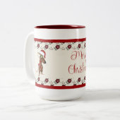 Mok kerstmuis (Voorkant links)